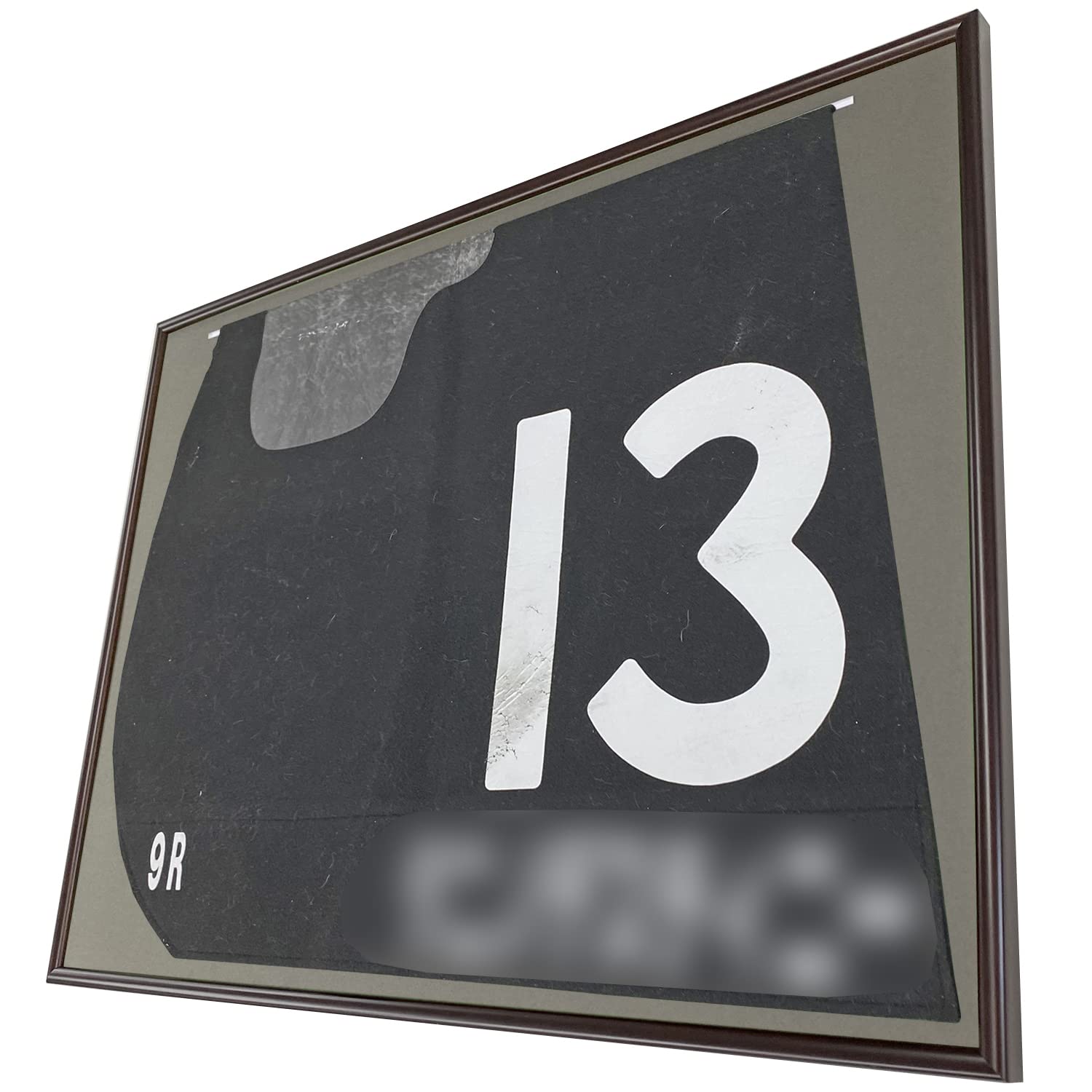 Amazon.co.jp: 競馬ゼッケン専用額 額縁外寸法:563×745ミリ UV